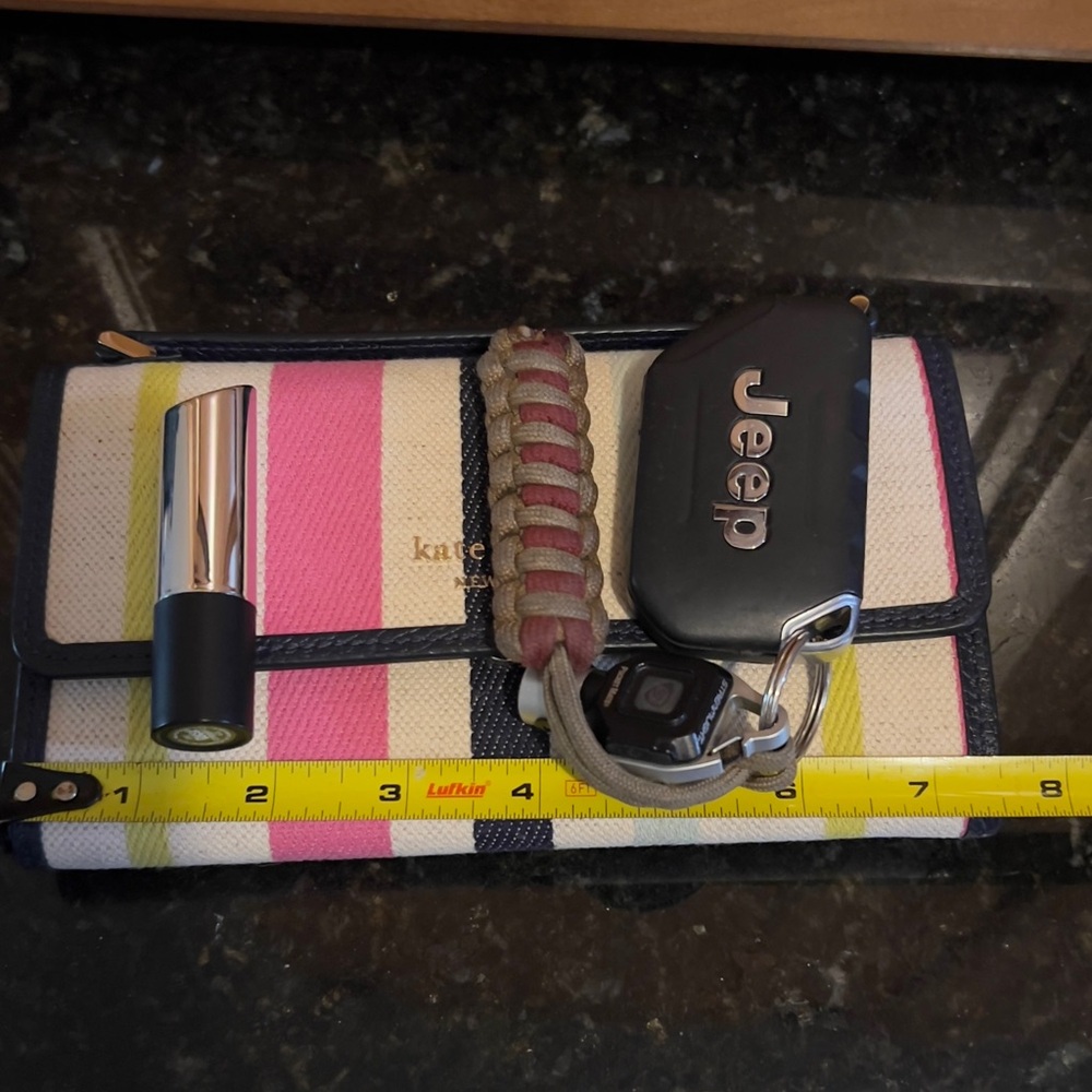 NWT Kate Spade Roulette Breezy Stripe Crossbody Shoulder PWR00462 Top Handle - Picture 7 of 9